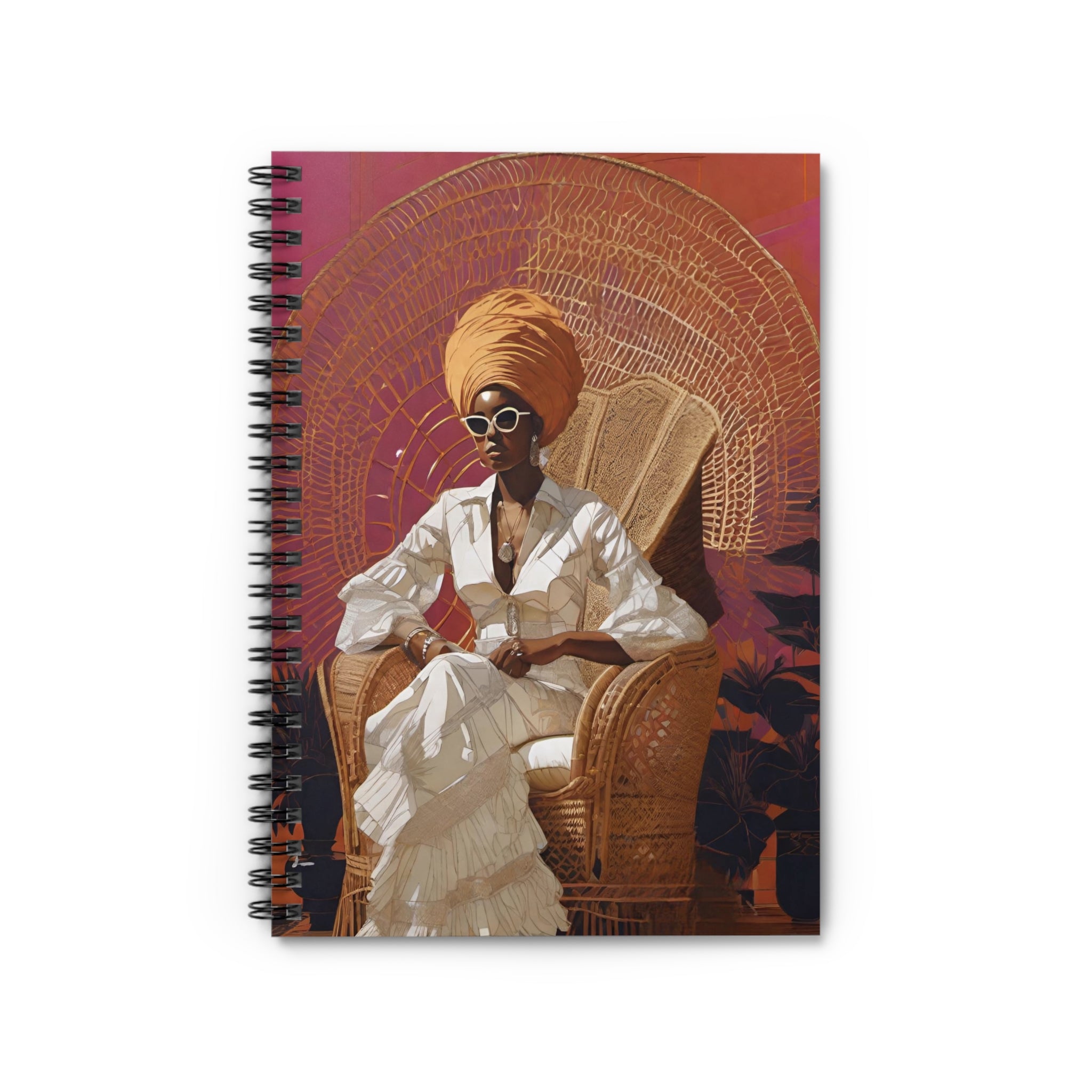 Rattan Regal | Spiral Notebook